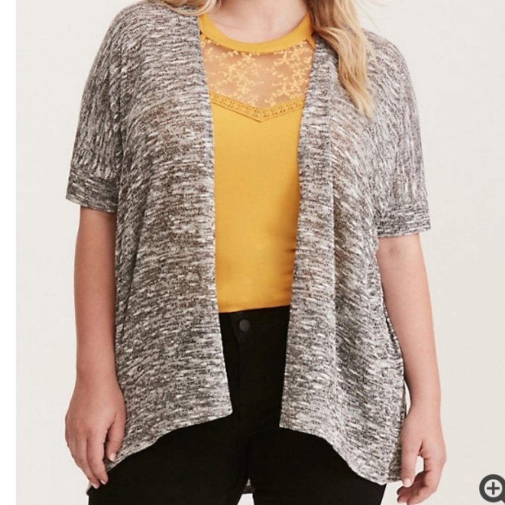 Torrid hacci knit dolman cardigan